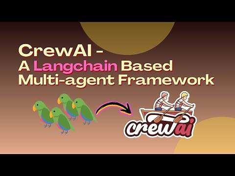 CrewAI - A Smartly Designed Multi-agent Framework for LLM App Development