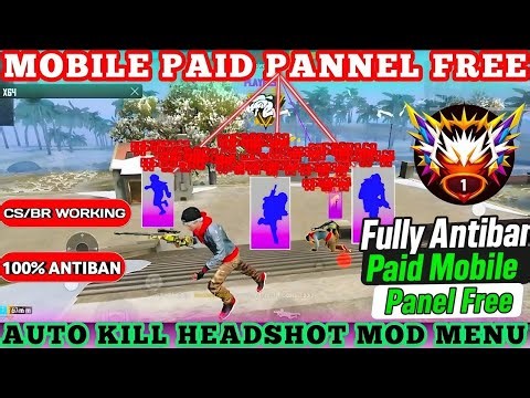 AIMKILL 🤯 MOD MENU Antiban FF Panel Free Fire 🔥 Injector Ob51 Free Fire Hack FF panel Hack Mobile|