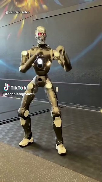 The evolution of physical AI and embodied intelligence is moving faster than anyone predicted. When you combine Hollywood sci fi inspiration with cutting edge robotics you get moments that look completely unreal. Meet the T800 humanoid robot showing off what next level bipedal locomotion and dynamic balance look like in action. It starts by lying flat on its back and springs up into a full combat stance within seconds. That sudden transition alone demonstrates incredible joint actuators and inst