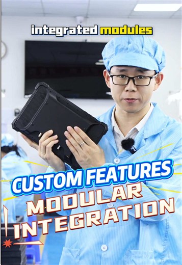 Our rugged tablet come with powerful customization options #tablet #ruggedtablet #options
