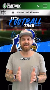 1.6K views | Your 2024 fantasy title begins now! Dominate your fantasy football draft with the Ultimate Draft Kit.  100+ Player Profile Videos  Sleepers, Breakouts, Busts, Values  Stat Projections  App w/Customized Scoring ➕ More | The Fantasy Footballers | Facebook