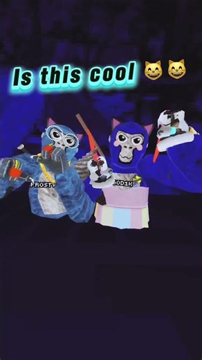 A Cat dance in Gorilla tag #gorillatag #gorillatagquest #gtag #vr #gorilla #gorillatagvr