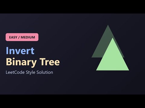Invert Binary Tree - Mirror Tree Transformation (Python Solution) | Coding Interview Series