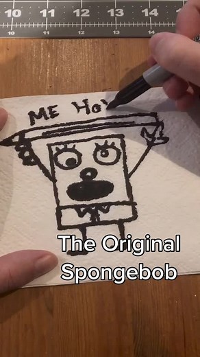 Doodlebob was the original spongebob drawing #spongebobsquarepants #doodlebob #cartoon #art