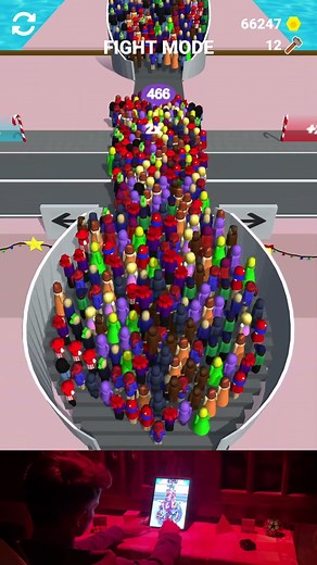 Escalators Extremely funny #fight Mode #324 gameplay #shorts #funny