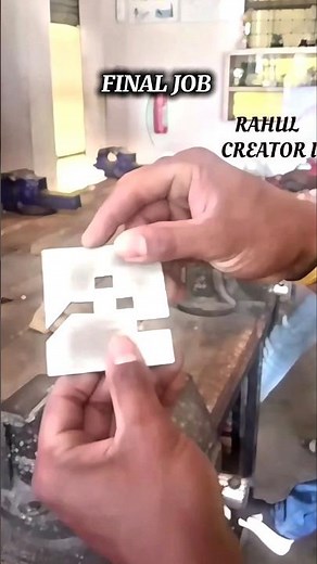 FINISHED FITTING JOB 🤯 | PRACTICAL 🔥 🔧 | #itipractical #fitter #skillindia