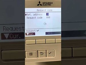 Mitsubishi Electric PAR Controller Request Codes (split units)