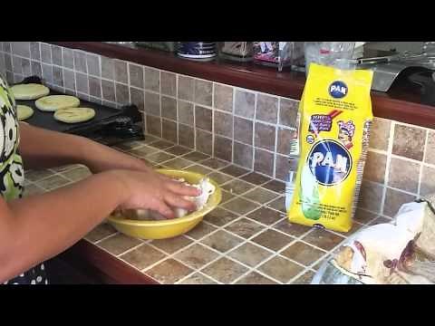 Arepa venezolana como hacerla.