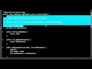 java serialization tutorial in singleton,inheritance,transient explained