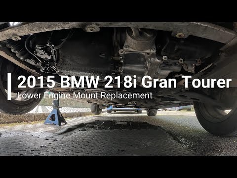 2015 BMW 218i Engine Mount Replacement