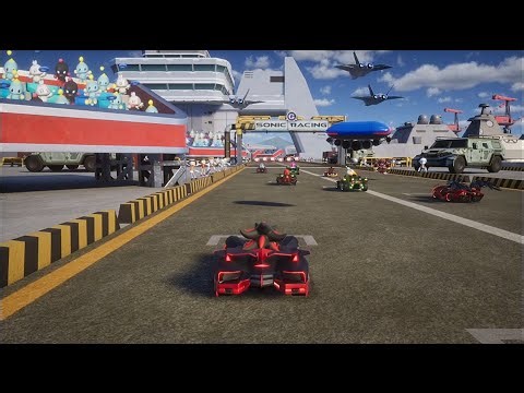 Sonic Racing CrossWorlds ONT • Online 03 | Shadow & Dark Reaper | Metal Harbor Gameplay NoCommentary
