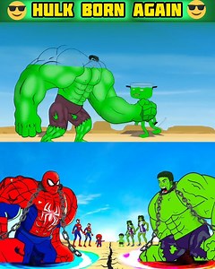 Hulk Born Again | The Hulk Reborn #hulk #superhero | Toons Forever