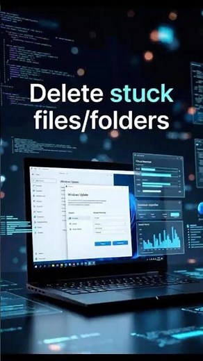 File Is Open in Another Program? DELETE IT NOW! 🔥 #WindowsTips #DeleteStuckFiles #windows11fix