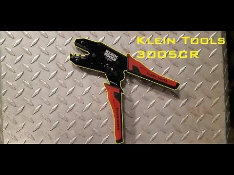 PINZAS PONCHADORAS(CRIMPER) KLEIN TOOLS 3005CR UNBOXING Y REVIEW