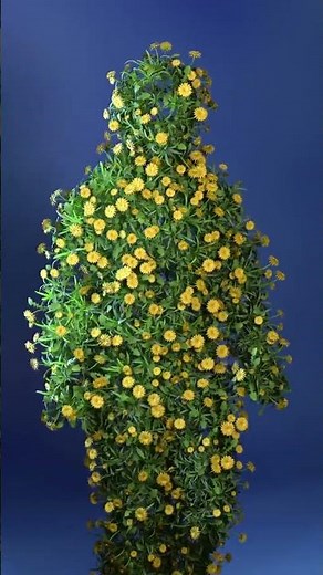 A Walking Flower Man - Blender Geometry Nodes 3.6