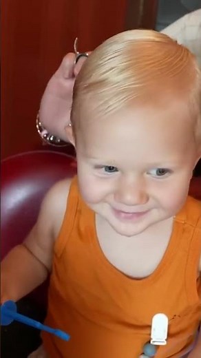 Baby's First Hair Cut at Walt Disney World!