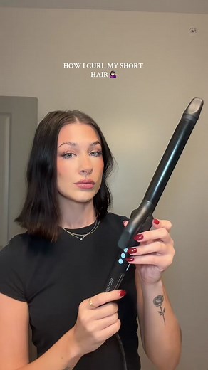 Short Hair Curling Tutorial: BioIonic 1