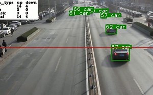 windows系统下的YOLOV5 Deepsort 交通流量计数，提供目标检测、深度学习方面的指导