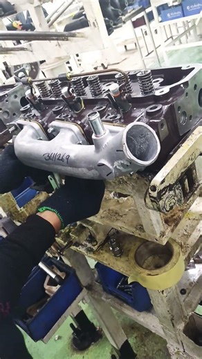 Engine head intek fitment work ❤️🔧