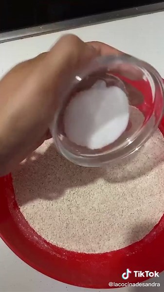 Pan de soda 🥖 IG: thesandraskitchen #recetafacil#realfood#recipe#bread#pan#tiktokchef#cooking#fyp#parati#comida#healthy#foodlover