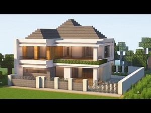 Minecraft - How to Build a Mansion (Tutorial) - Easy for Beginners