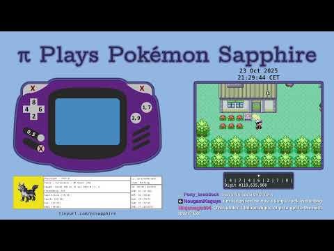CAN THE NUMBER π BEAT POKÉMON? | Pi Plays Pokémon Sapphire - Stream #727 Part 4