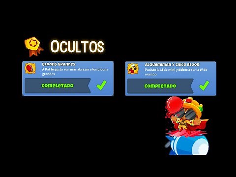 BTD6 Logros ocultos Tutorial Parte 1 Bloons Grandes y Alquemin y chico bloon │ BTD6 en español