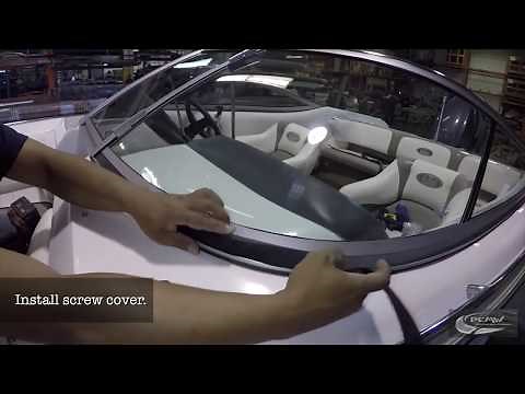 How To Install A Boat Windshield