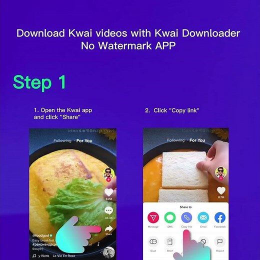 Video Downloader for Kwai Without Watermark#kwai