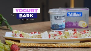 Bite into creamy dreams of freshness whether it's Seher or Iftar when you've got a Snack Attack with Millac! This Yogurt Bark recipe is as delicious as it is simple to make! We'd love to know your results, so let's get prepping! #SnackAttackWithMillac #MillacBhariGoodness #MillacSeZindagi #Millac | Millac