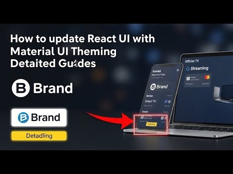 How to update React UI with Material UI theming best practices - Detailed Guide
