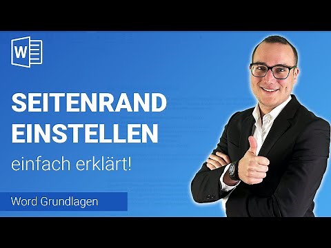 SEITENRAND mit LINEAL einstellen einfach erklärt | Lerne Microsoft Word ✅