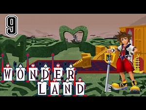 KINGDOM HEARTS 1 entering wonderland world | gameplay walkthrough