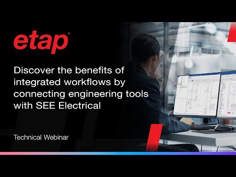 ​​Discover the benefits of integrated workflows by connecting engineering tools with SEE Electrical​