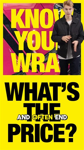How much does a car wrap actually cost? 💸🤔 It is the question we get asked every single day. And the honest answer? It depends. Asking "How much for a wrap?" is a lot like asking "How much for a house?" The price varies huge amounts based on exactly what you want. In Episode 2 of Know Your Wrap, we break down exactly where your money goes: 1️⃣ The Vehicle: Wrapping a Smart Car is very different from wrapping a Range Rover. Curves, bumpers, and complexity all play a part. 2️⃣ The Material: Are 