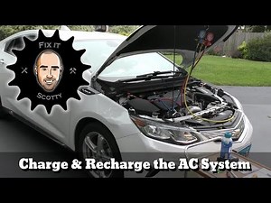 Chevy Volt Gen2, Charge and Recharge the AC system, P0534 error code