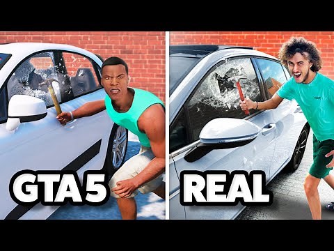 Extreme GTA 5 vs Real Life Challenges