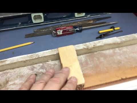 Replace rotted Anderson window sills