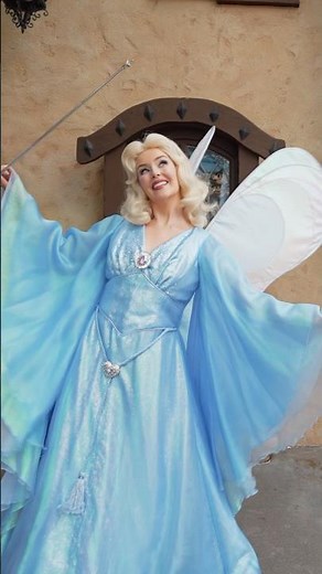 What the Blue Fairy Really Thinks of Pinocchio at Disneyland! ✨ #disney #disneyland #shorts