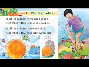 The Big Laddoo Class 3 English | Full Explanation In Hindi | Class 3 NCERT (Santoor)