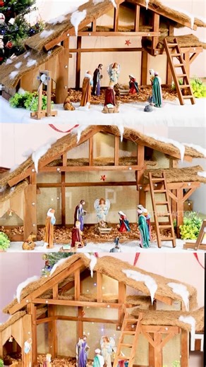 CribFactory ™ on Instagram: "Wishing you all a very blessed Christmas 🎅 Christmas cribs Christmas decor items cribfactory"