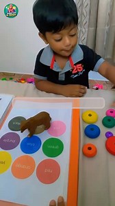 Colour identification activity for kids #LearningThroughPlay #ColorIdentification | Insights with Dr Rifshy