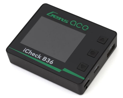 Gens Ace iCheck B36 Smart RC Battery Checker [GEAB36]