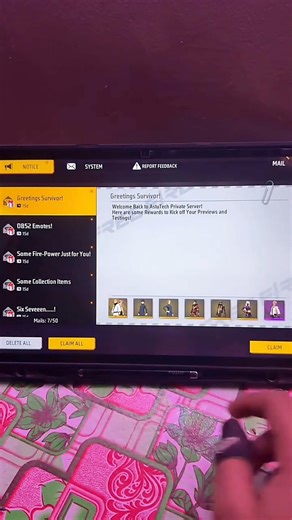 OB52 UPDATE PROXY SERVER 🤯 #freefire #shots