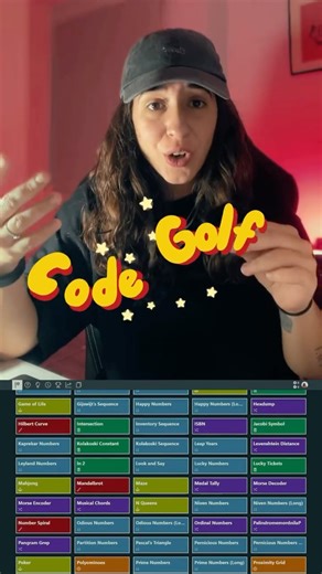 Devch • Java Backend☕️ • Programación on Instagram: "💻 ¿Quieres mejorar tu lógica de programación y escribir código más limpio y eficiente? Descubre code.golf, una web donde puedes resolver retos de programación en el menor número de caracteres posible 🧠 🔥 Ideal para practicar Java, Python, C#, JavaScript y muchos más lenguajes. Perfecto si estás preparándote para entrevistas técnicas, quieres mejorar tu pensamiento lógico o simplemente divertirte programando. . . #java #python #javascript #p