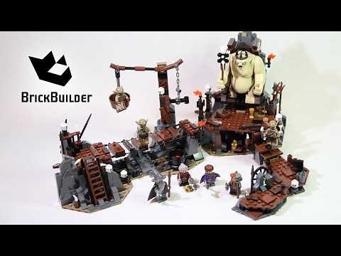 Lego Hobbit 79010 The Goblin King Battle - Lego Speed build