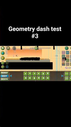 Geometry dash test 3 #gd #animation