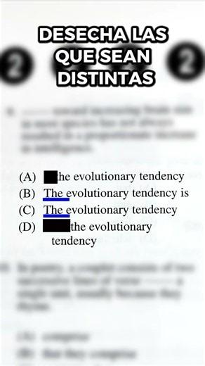 Example of how to solve the #English #exam #sample #test #expert #tips