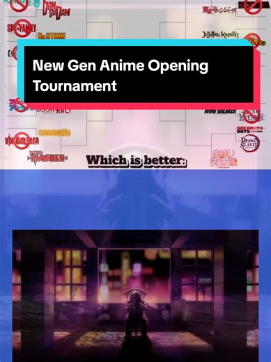 S9 | Round 10 Sakamoto Days opening vs Demon Slayer opening New Gen Anime Opening Tournament #Anime #sakamotodays #demonslayer #animeoptournament #animetournament