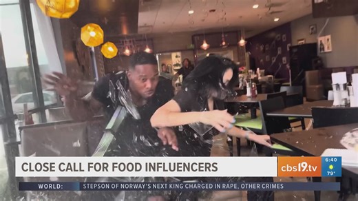 SUV crashes into food influencers while at restaurant